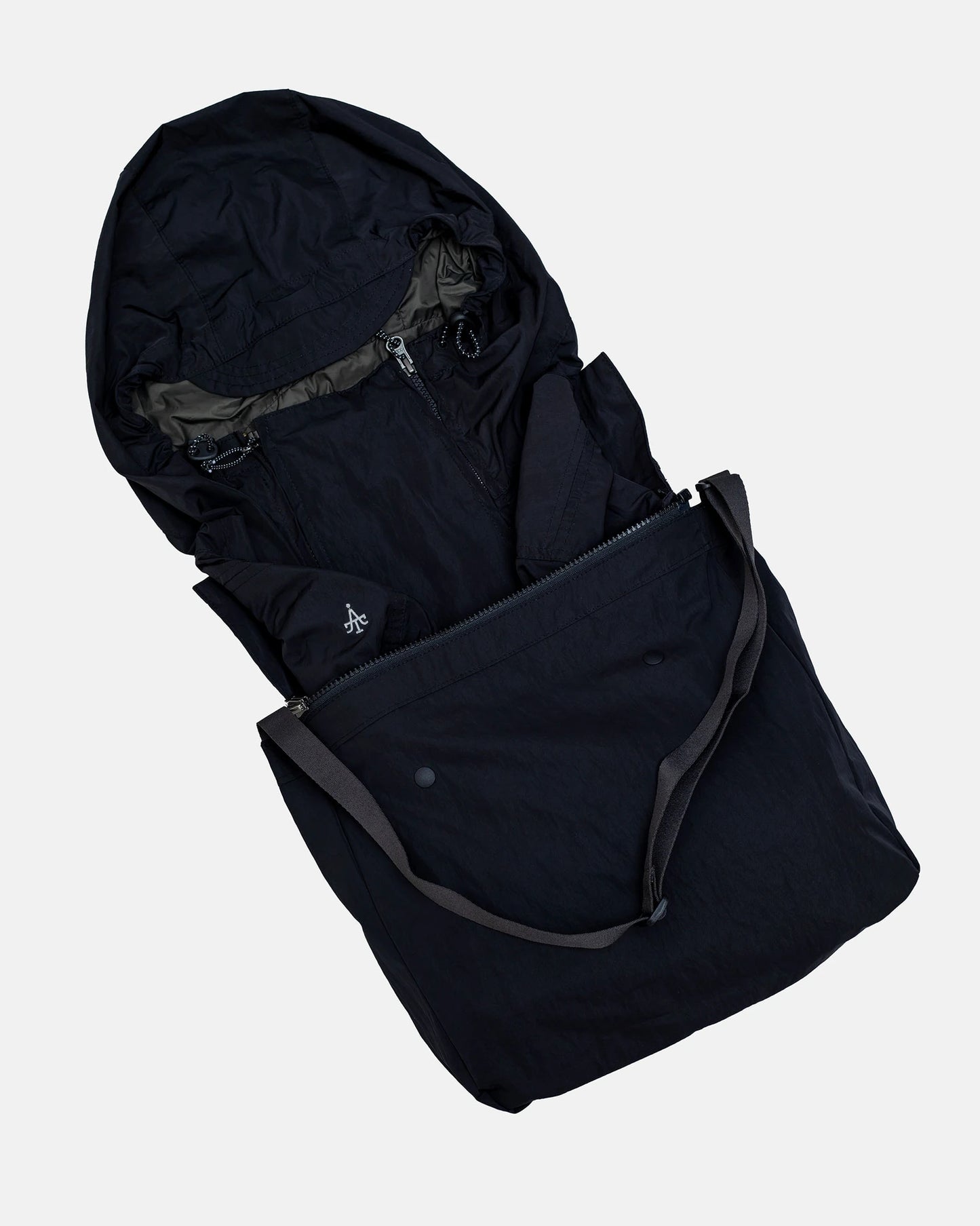 NAILAKA Utility Jacket - BLACK [PACKABLE]