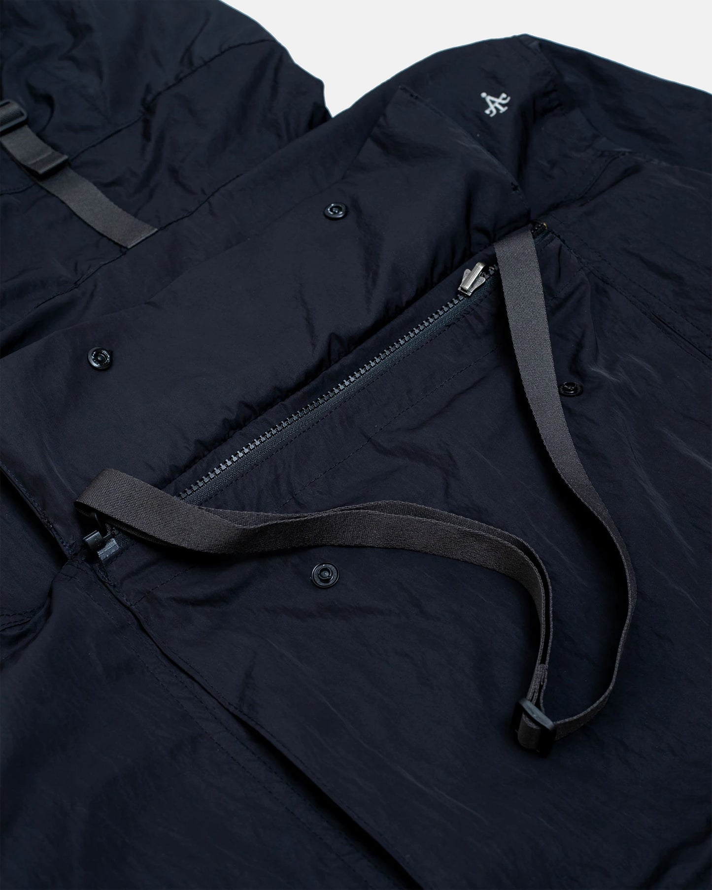 NAILAKA Utility Jacket - BLACK [PACKABLE]