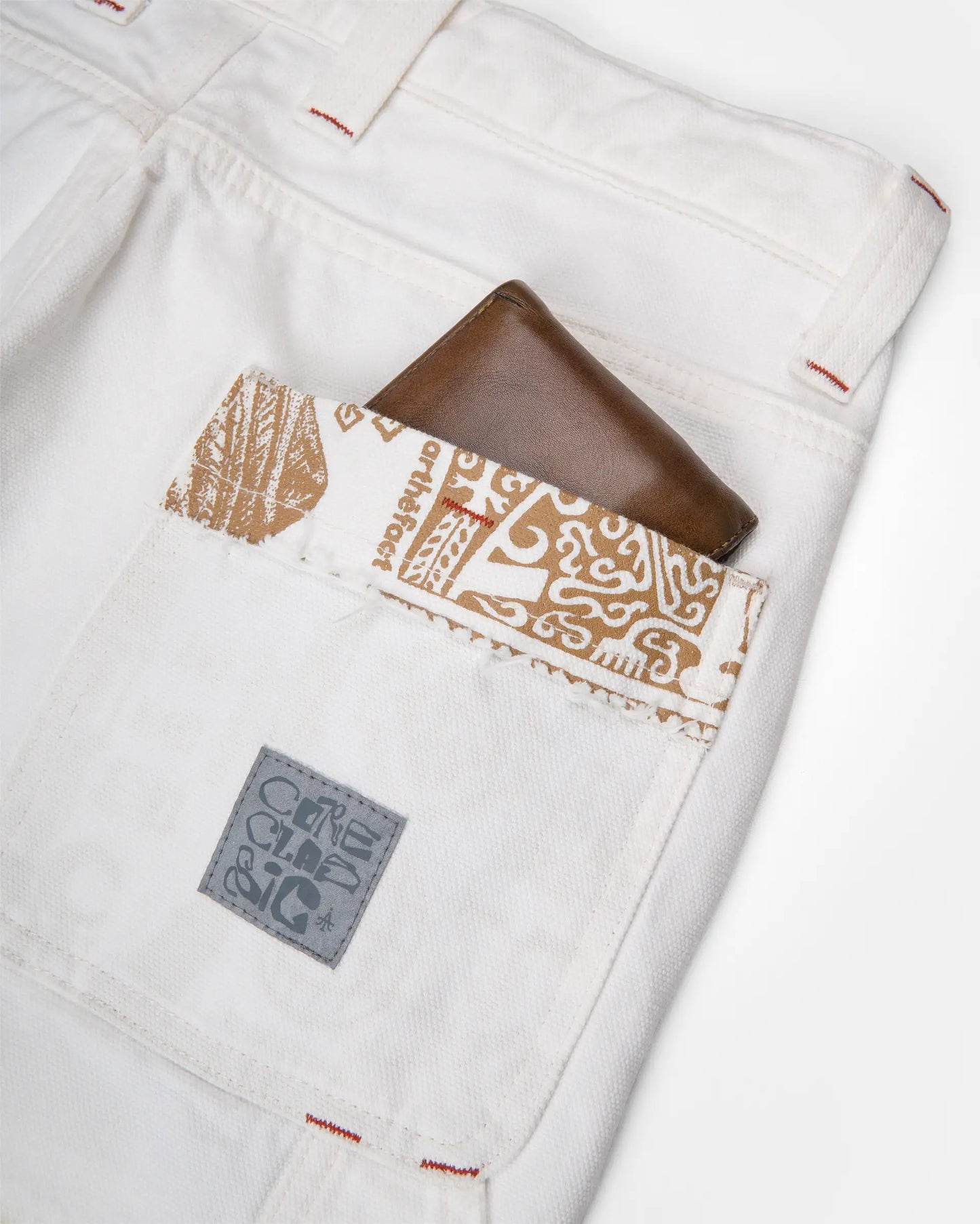 PAKKAT Carpenter Pants - Off White