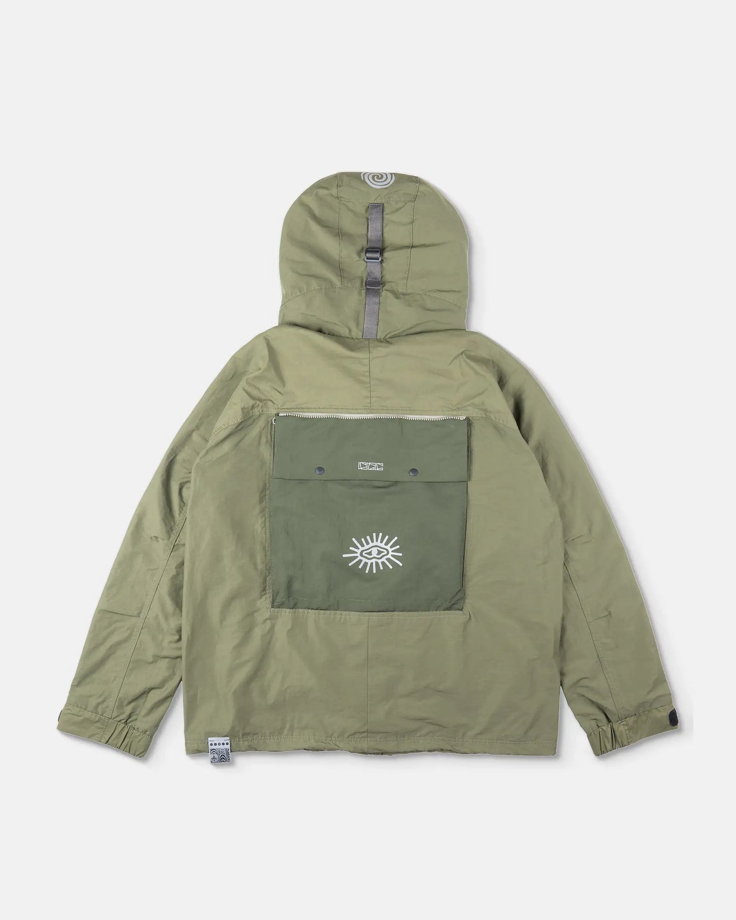 PLAGA CCC-Vol.1 Utility Jacket - LIGHT OLIVE [PACKABLE]