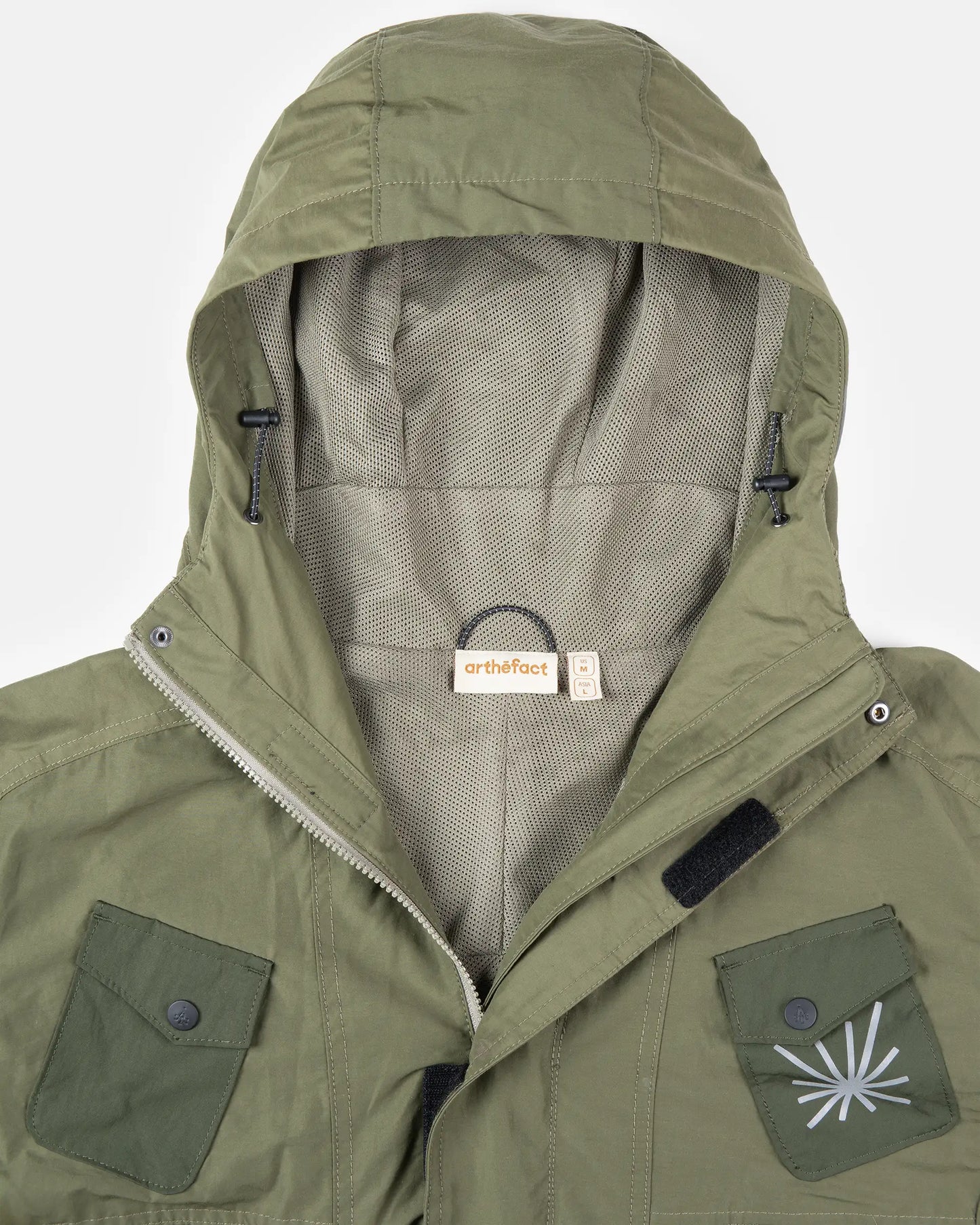 PLAGA CCC-Vol.1 Utility Jacket - LIGHT OLIVE [PACKABLE]