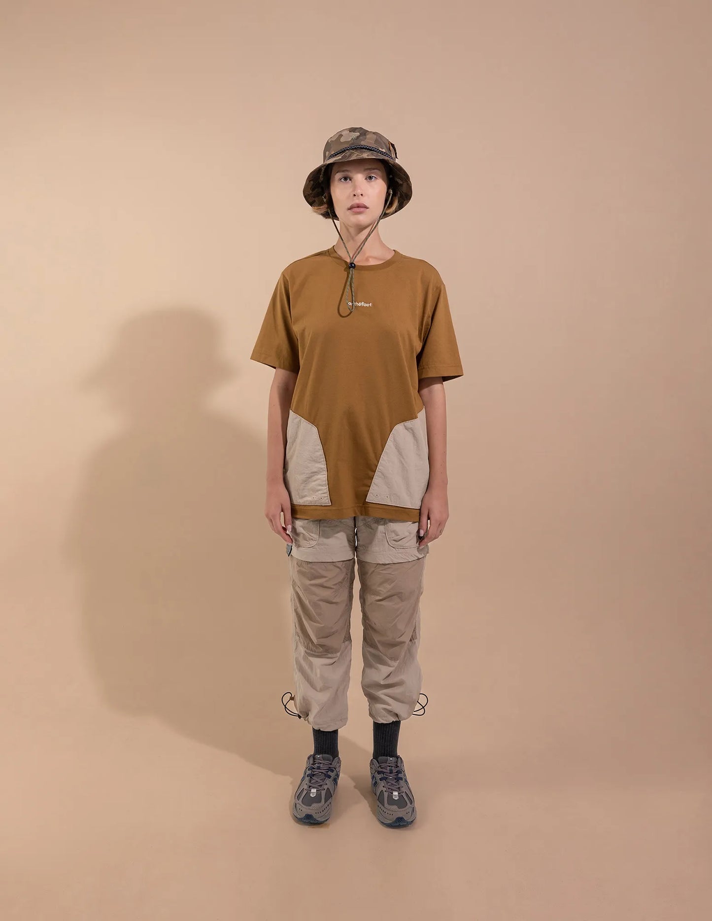 PRAYA Bucket Hat - BROWN CAMO