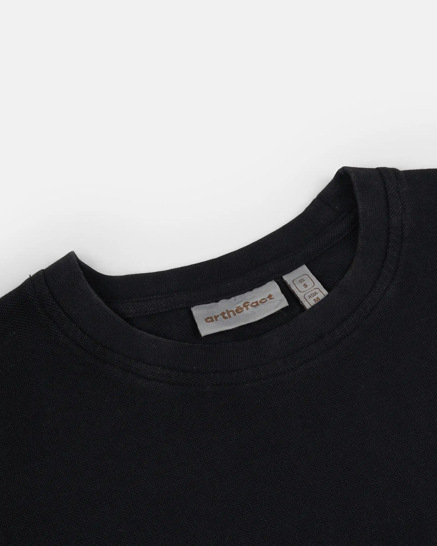 RAUNG Graphique T-Shirt - GILI - BLACK [PIGMENT DYED]