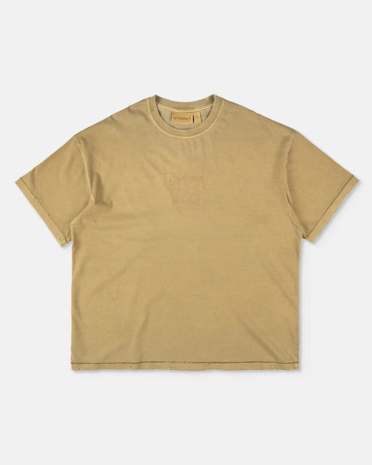 RAUNG Graphique T- Shirt - SATUI - AGED BREEN [PIGMENT DYED]