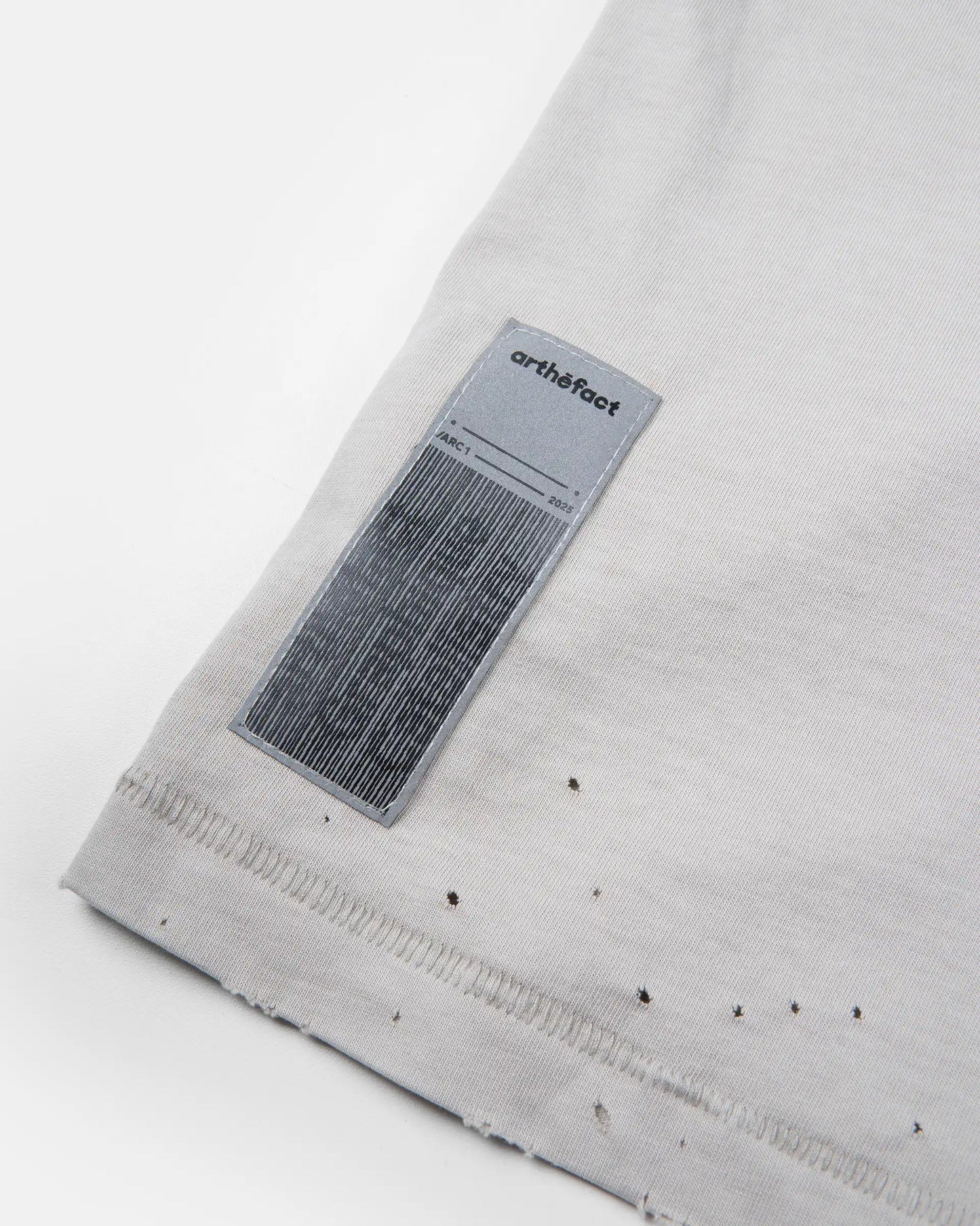 RAUNG Graphique T-Shirt - ARKA - MOON CREAM [PIGMENT DYED]