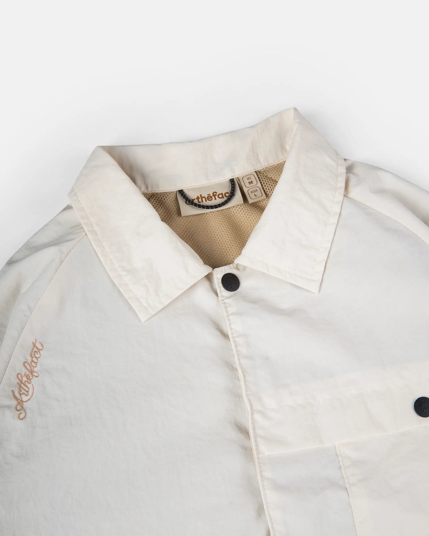 SAUBI Coach Jacket - OFF WHITE