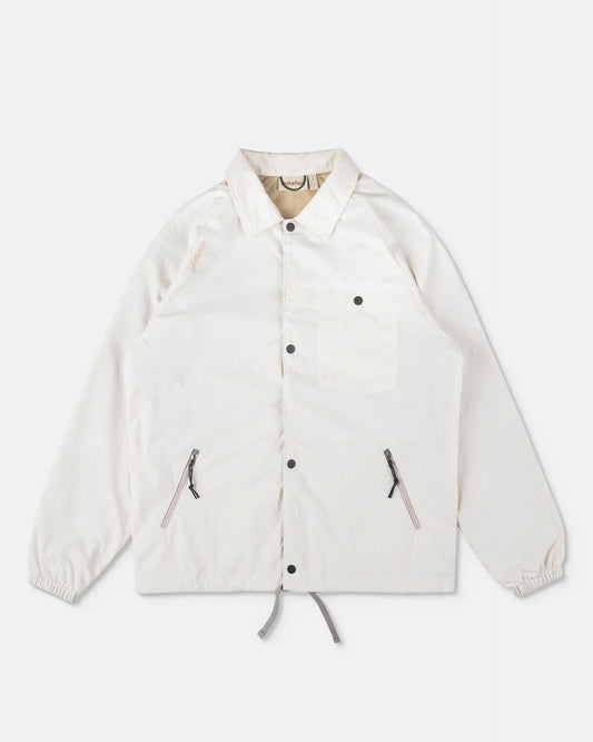 SAUBI Coach Jacket - OFF WHITE