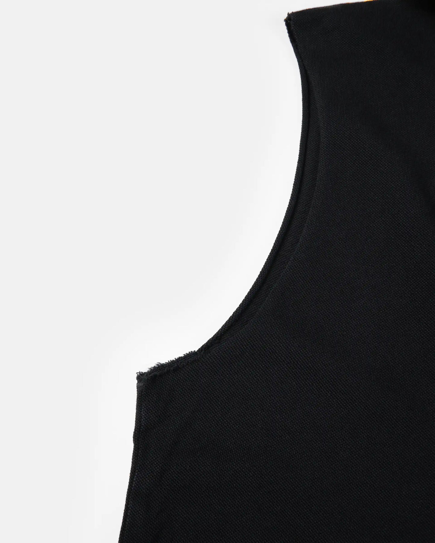 SORAKE Graphique Muscle Tee - DEEPA - BLACK [PIGMENT DYED]