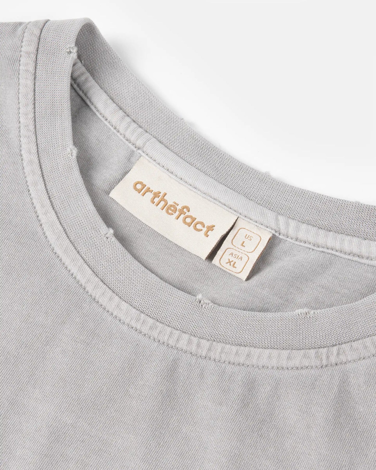 SORAKE Graphique Muscle Tee - GILI - GREY [PIGMENT DYED]
