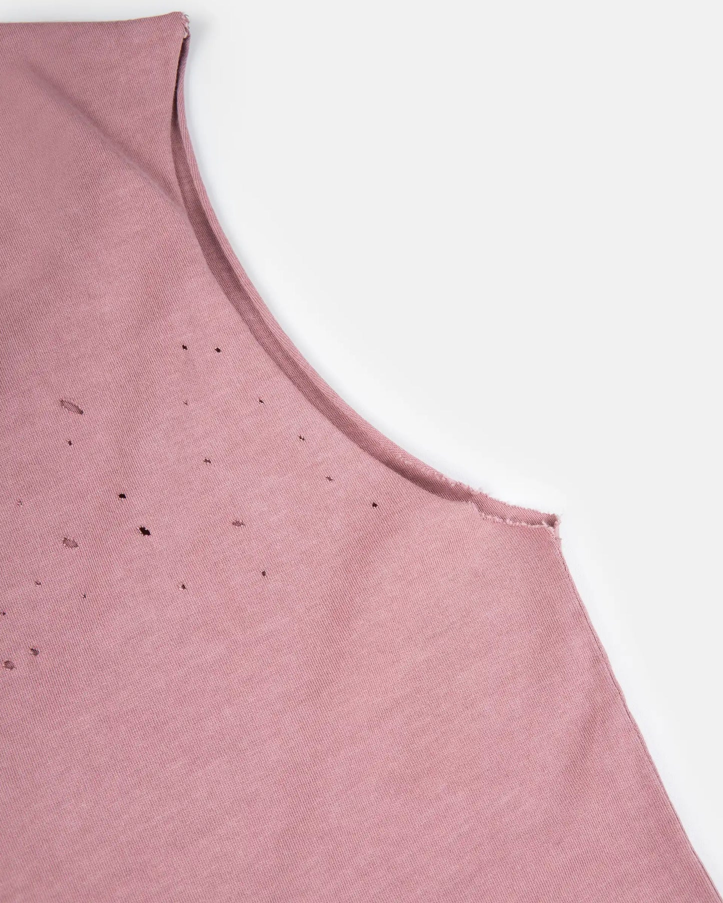 SORAKE Graphique Muscle Tee - KAMA - DUSTY ROSE [PIGMENT DYED]