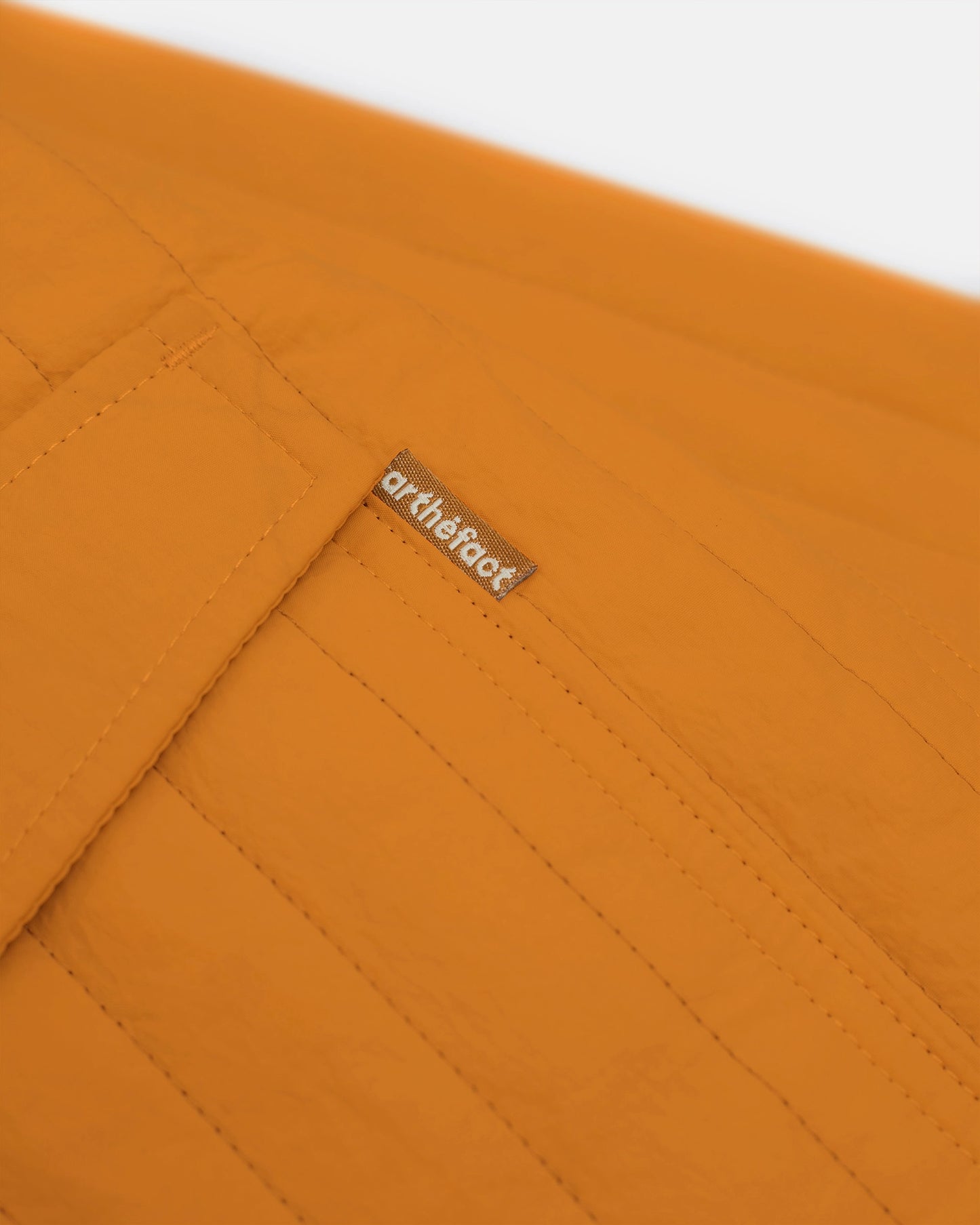 UMARI Quilted Jacket - BURN YELLOW [REVERSIBLE]