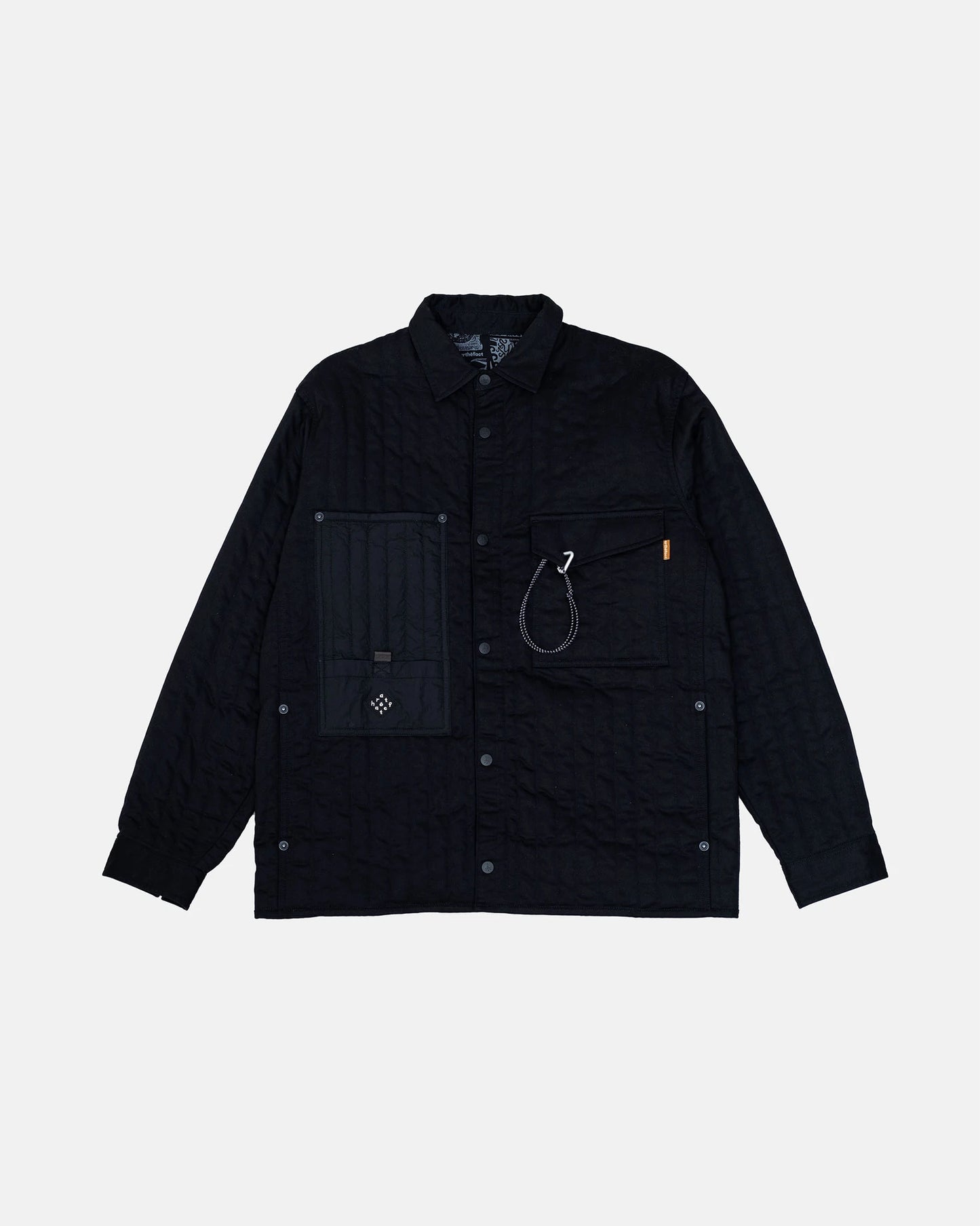 UMARI Quilted Jacket - BLACK [REVERSIBLE]