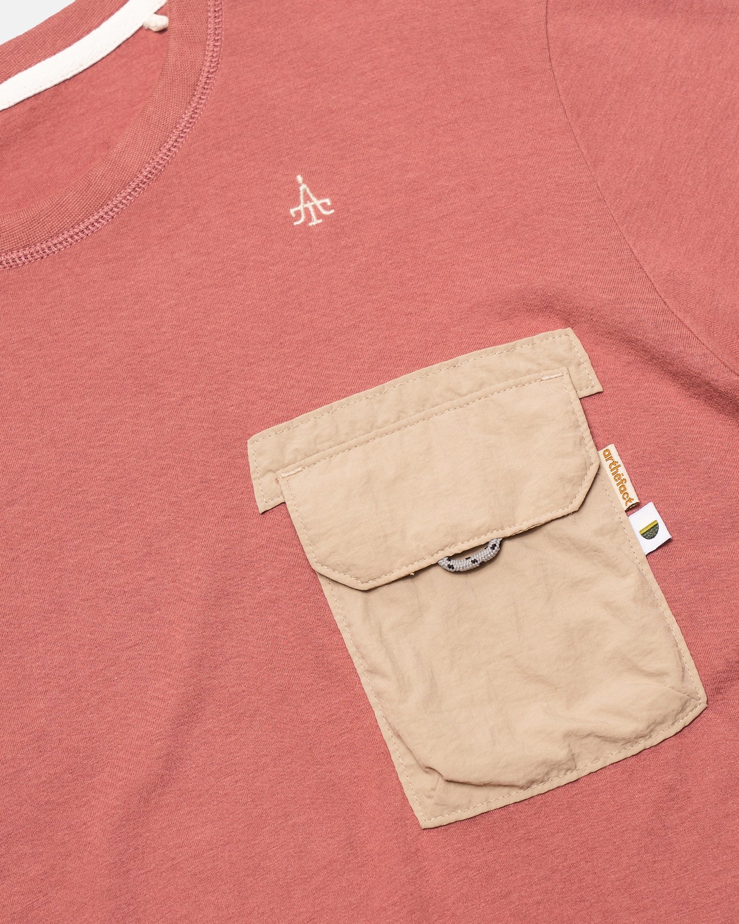 KALA Pocket Tee - Dusty Rose